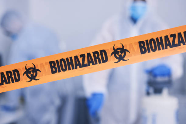 Professional Blood Cleanup technician working in Highland, UT